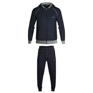 HUGO BOSS Navy Tracksuit 2 Piece Set Stretch Cotton M